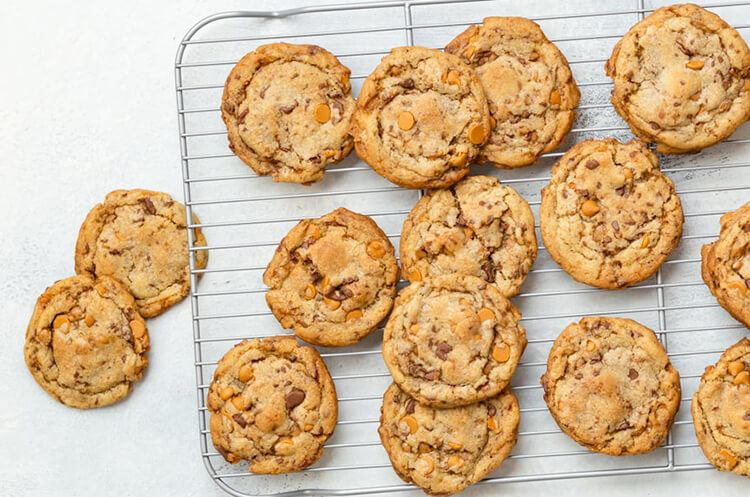 butterscotch toffee cookies