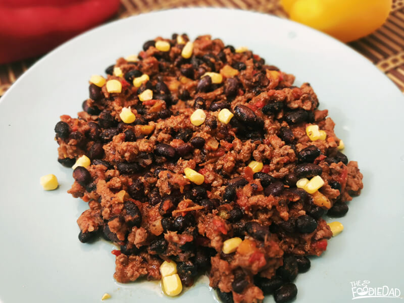 taco meat recipe with black beans and minced beef 3